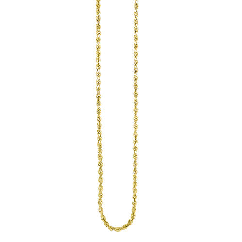 10K 3mm D/C Rope Chain 22in