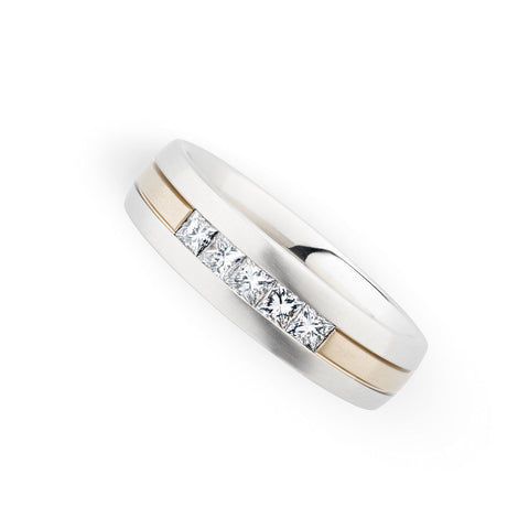 Christian Bauer White Diamond Wedding Band (.50 CTW)