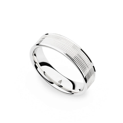 Christian Bauer White Gold Wedding Band 274431