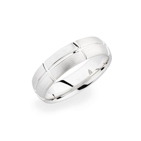 Christian Bauer White Gold Wedding Band 274467