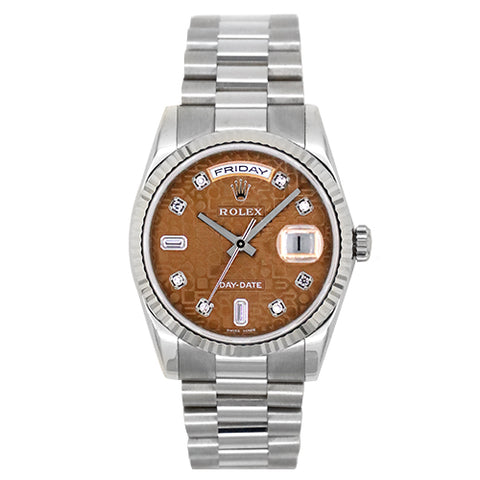 Rolex 118239 President Day-Date 18K White Gold 36mm (Pre-owned)