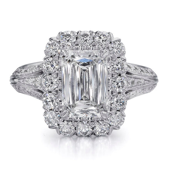 Christopher Designs Crisscut Engagement Ring Setting (0.98 CTW)