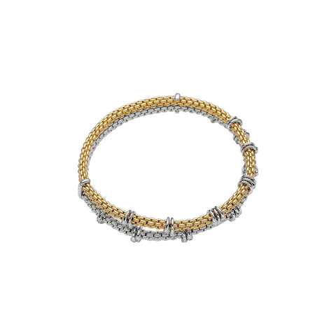 Fope two-toned Diamond Bracelet