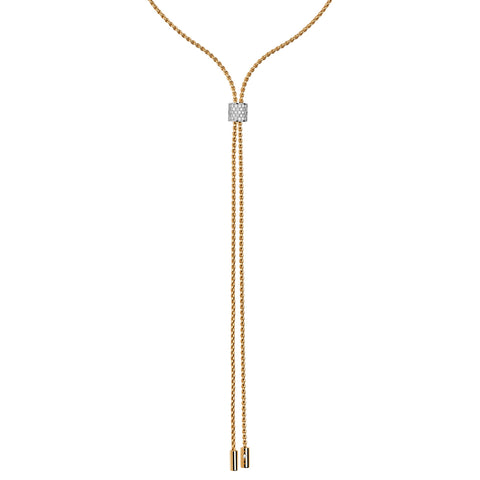 Fope Diamond Lariat Necklace