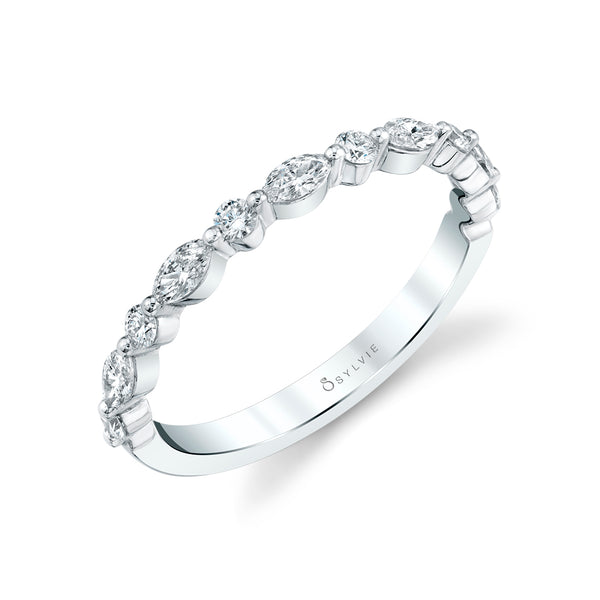 Sylvie Designed Stackable Wedding Band Setting