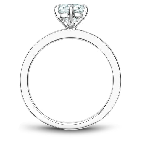 Noam Carver White Gold 6-Prong Solitaire Engagement Ring Setting