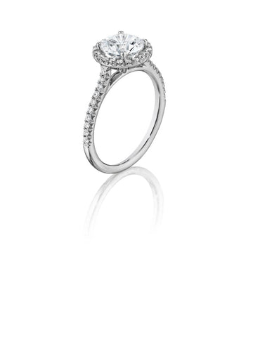Henri Daussi Daussi Brilliant Collection Diamond Ring Setting (0.30 CTW)