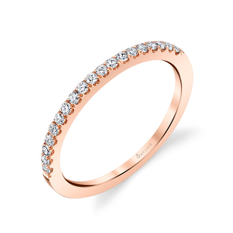 Sylvie Classic Wedding Band Setting