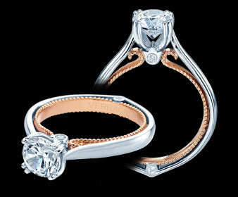 Verragio Couture Round Diamond Engagement Ring Setting (0.04 CTW)