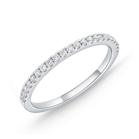 IDC Signature Collection: Bouquet Half Round Diamond Band .21ctw