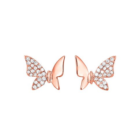 Butterfly Stud Earrings
