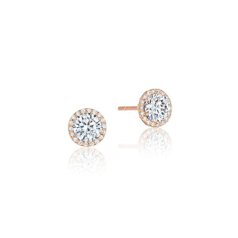 Tacori Diamond Halo Studs