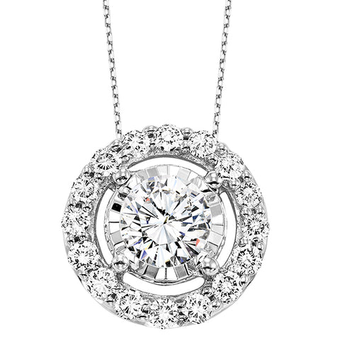 14K Diamond Pendant (0.50 CTW)