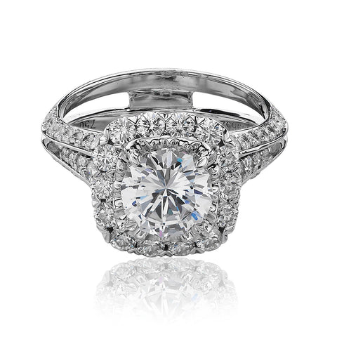 Christopher Designs Crisscut Engagement Ring Setting (1.00 CTW)