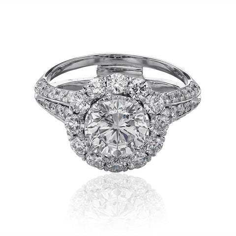 Christopher Designs Crisscut Engagement Ring Setting (1.20 CTW)