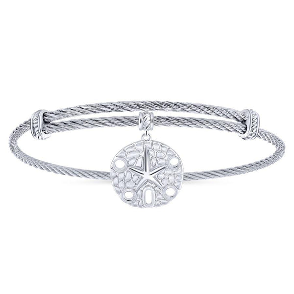 Gabriel & Co. Steel My Heart Bracelet