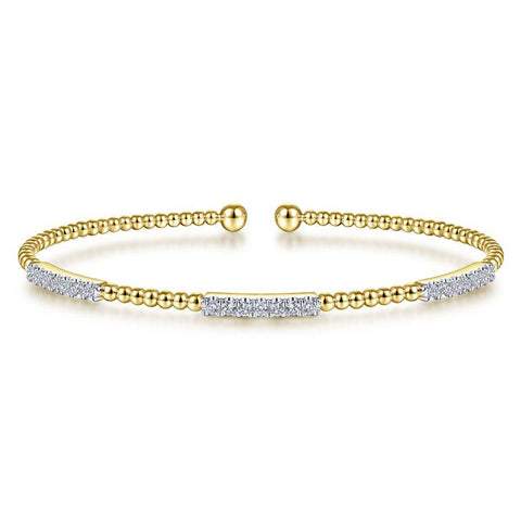 Gabriel & Co. Bujukan Yellow Gold Bracelet (0.46 CTW)