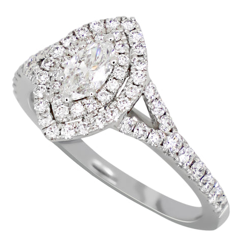 Complete Marquise Engagement Ring