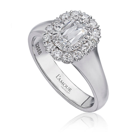 Christopher Designs L’Amour Engagement Ring Setting (0.36 CTW)