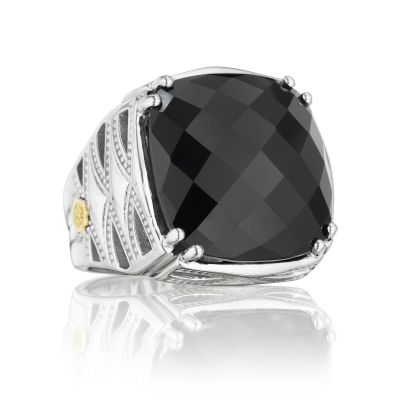 Tacori Black Onyx Woven Ring