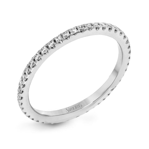 Simon G. Eternity Wedding Band in 18k Gold with Diamonds