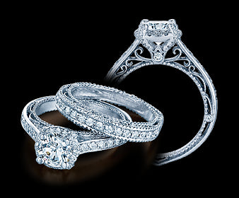Verragio Venetian Round Diamond Engagement Ring Setting (0.40 CTW)