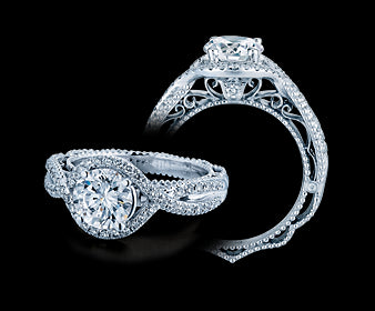 Verragio Venetian Round Diamond Engagement Ring Setting (0.40 CTW)