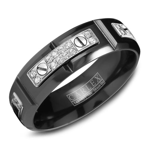 CARLEX Sport Mens Wedding Band WB-9587WB