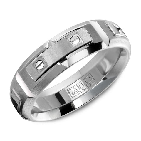 CARLEX Sport Mens Wedding Band WB-9588WC