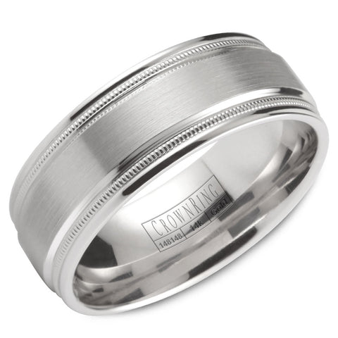 CrownRing Comfort Fit Wedding Band WB-9844