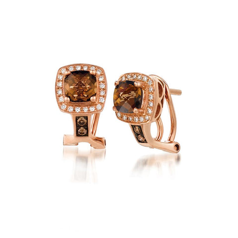 Le Vian®  14k Strawberry Gold® Earring Set 1.17 ctw