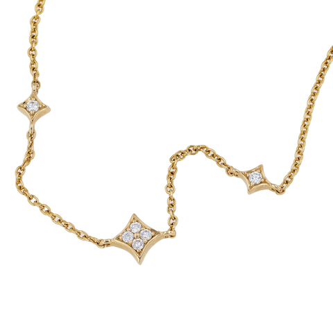 Vlora Estrella 14K Diamond Multi Vlora Star Bracelet (0.07CTW)