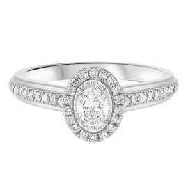 Halo Engagement Rings