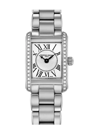 Frederique Constant Classics Carree Quartz Diamond Bezel