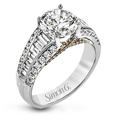 Simon G. Round Engagement Ring Setting (.75 CTW)