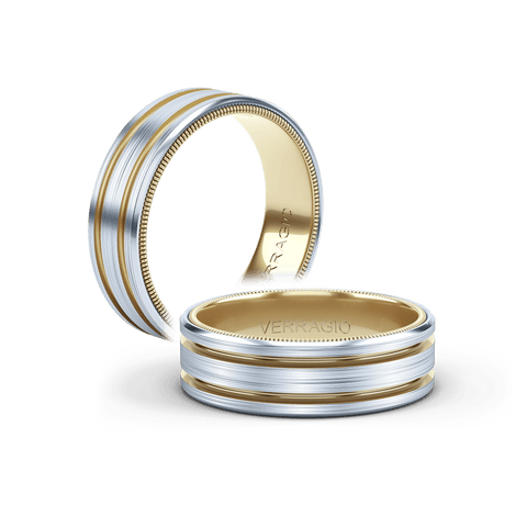 Verragio Men's Band VW-7114-18k Yellow Gold